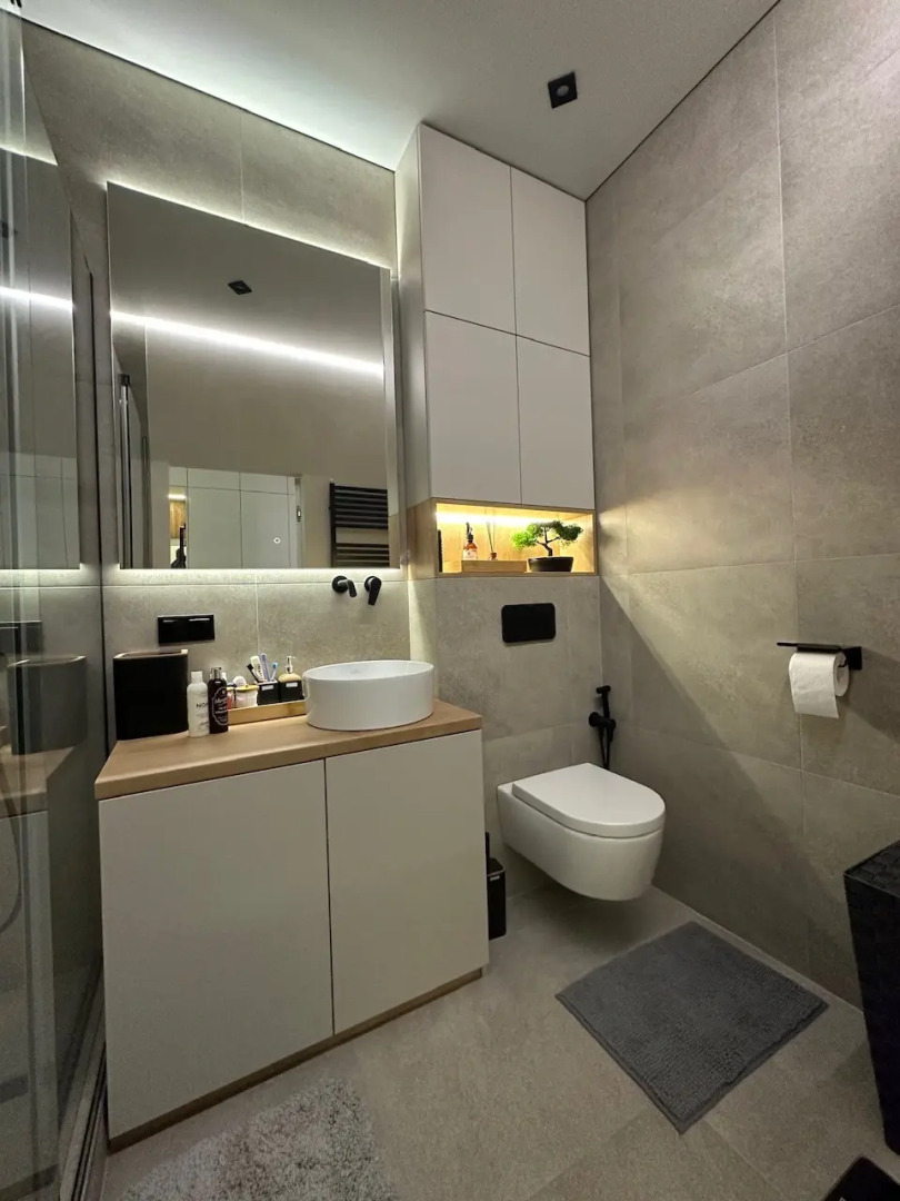 Квартира Стильная на Первой Линии Моря