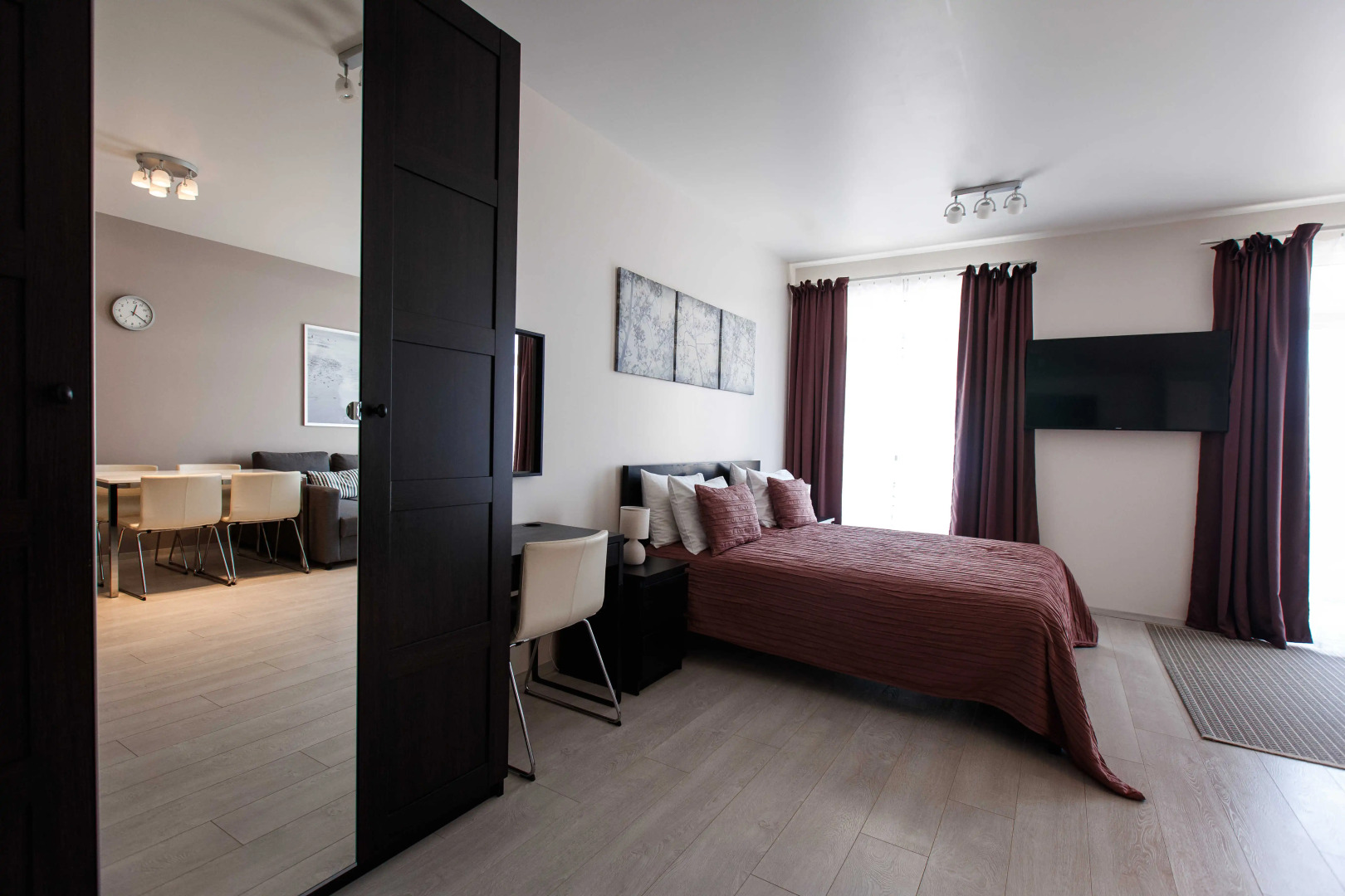 Апартаменты Студия с балконом