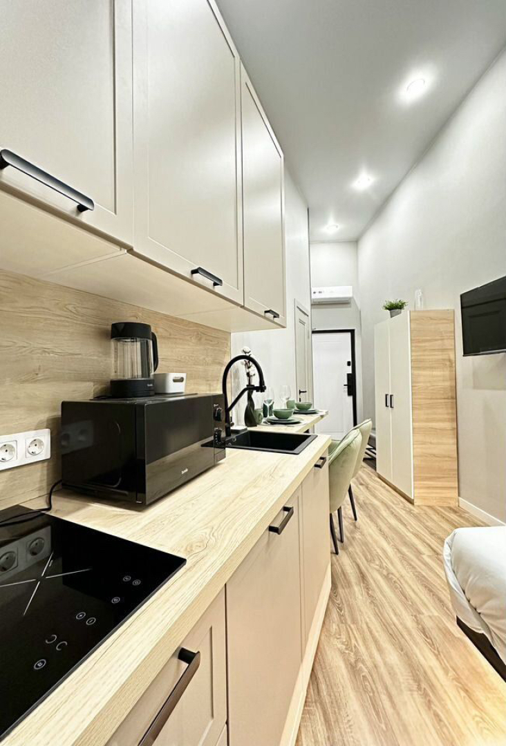 Апартаменты Комфорт+ 2 гостя около Кремля с видом на центр города