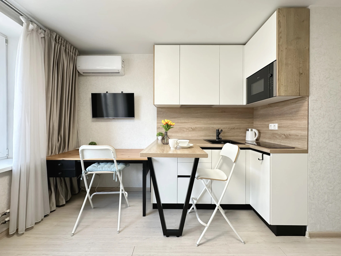 Апартаменты Диван-Кровать с шикарным ремонтом