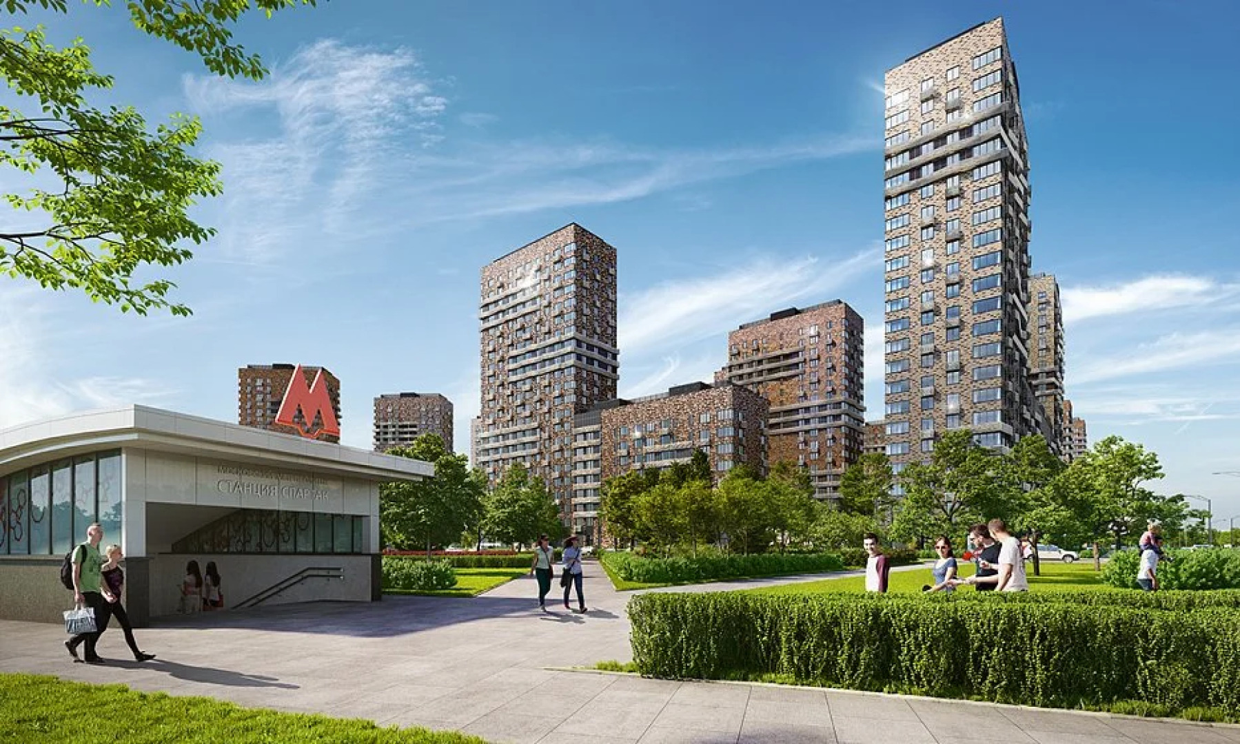 Апартаменты Luna Aparts в ЖК Бизнес-класса