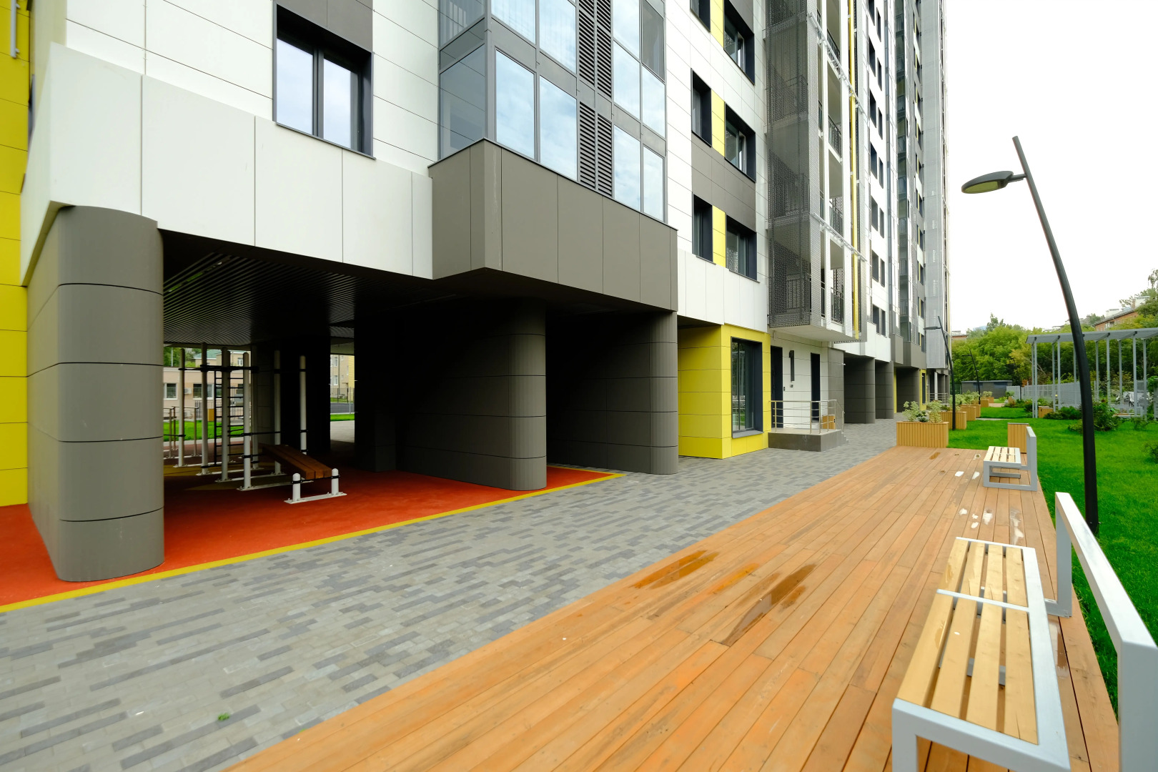 Апартаменты ЭКО на 20 Этаже в Доме с Парком на Крыше