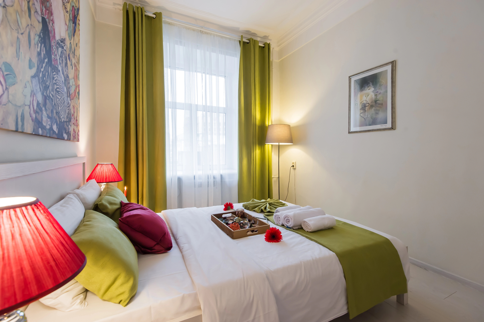 Квартира GM Apartments с Видом на МИД