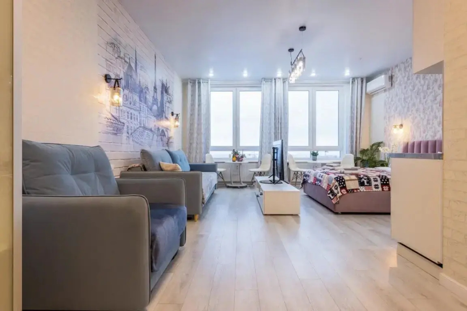 Апартаменты KM Tower Plaza 1