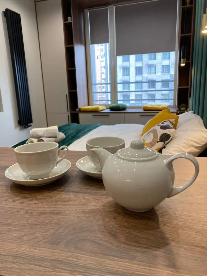 Апартаменты Студия на Шелепихинской Набережной Сапфир