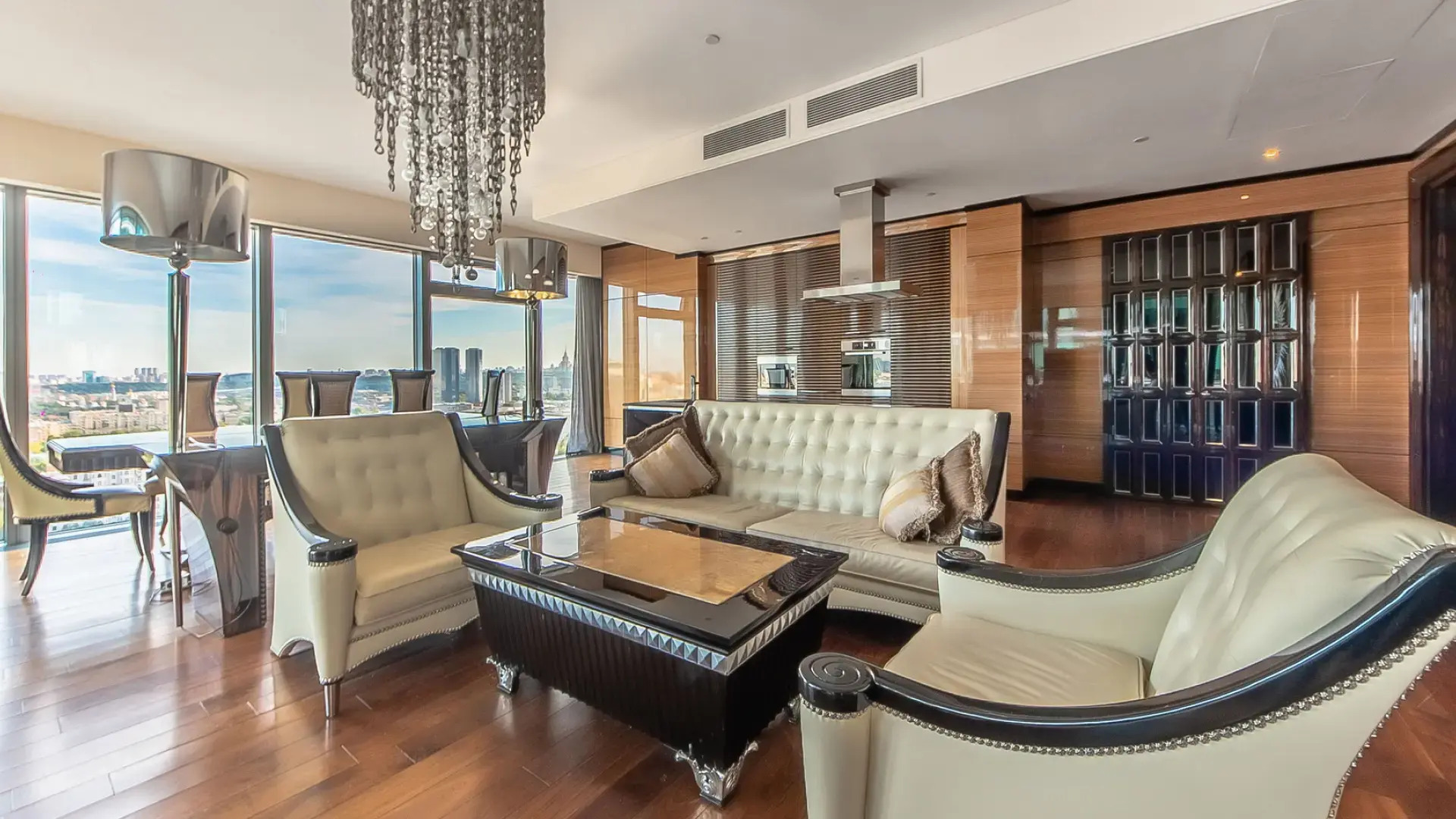 Апартаменты Москва Сити Imperial угловые 3х комнатные