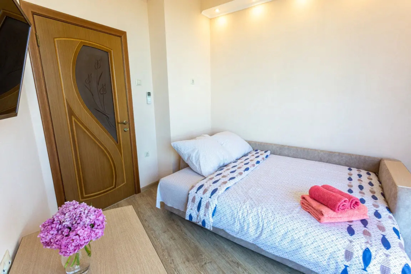 Апартаменты Романовский Lamare Двухкомнатные с  Балконом и Видом на Море