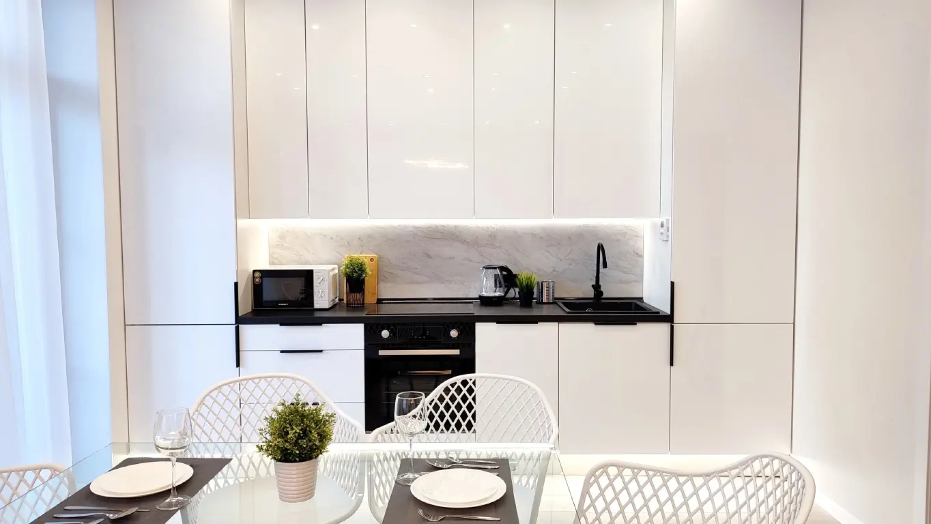 2х комнатные Апартаменты KranzDeluxe White 1