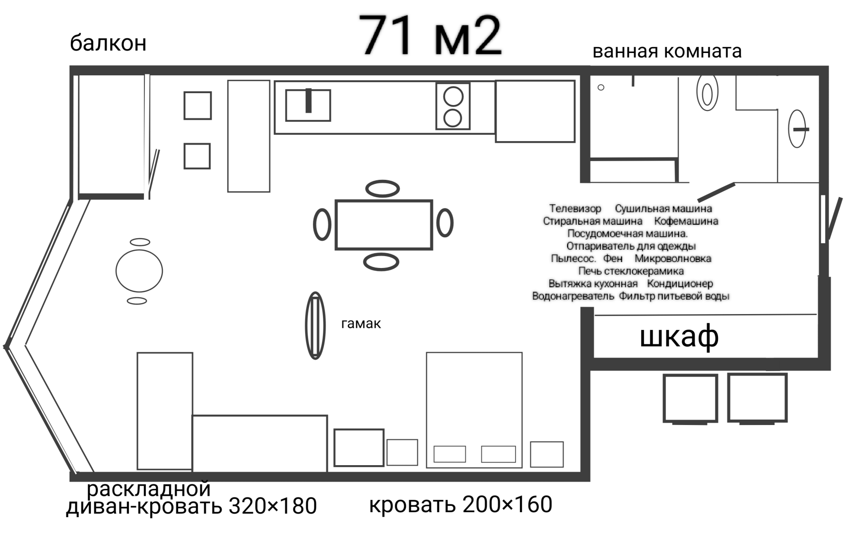 Квартира Шикарная в Центре на Набережной