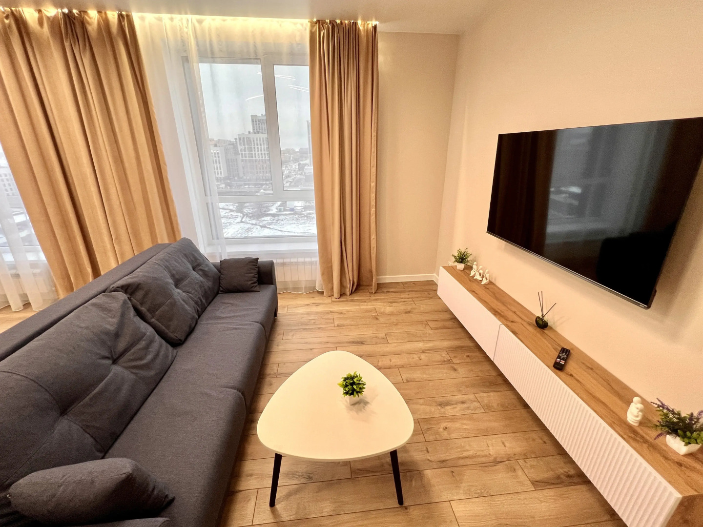 Квартира с Двумя Отдельными Спальнями и Кухней-Гостиной на Юге Ставрополя