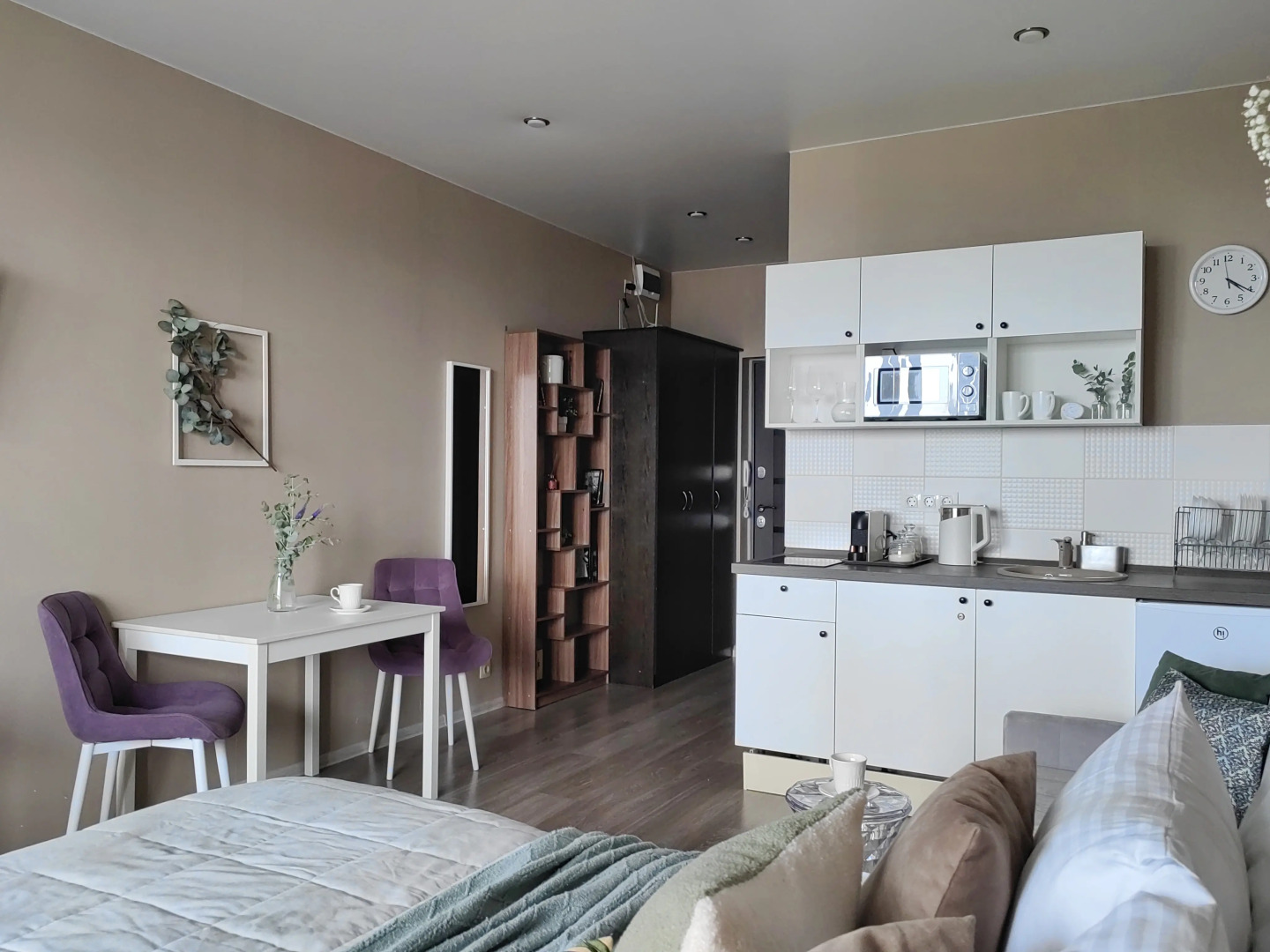 Квартира Velvet с балконом и видом на реку