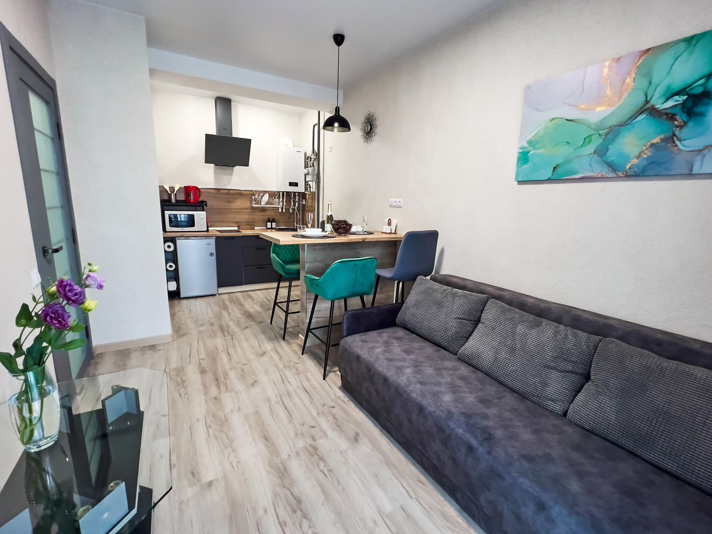 Квартира Апартаменты у Парка Адмирала Фадеева 46б