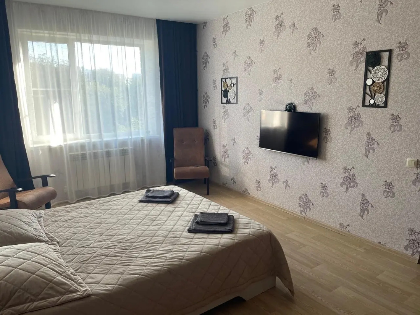 Квартира Уютная рядом с городским озером