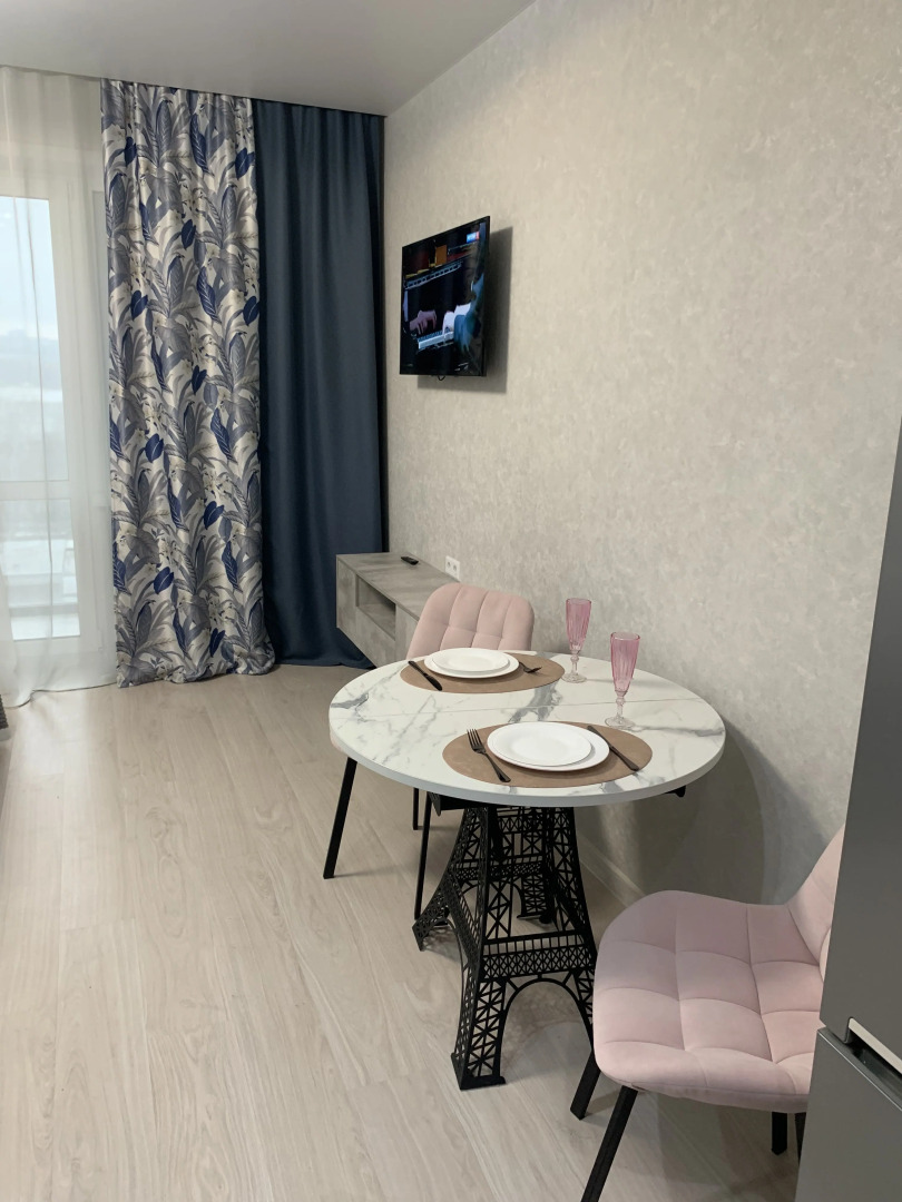 Квартира Большая красивая студия с видом на Обь у метро в ЖК Инские холмы