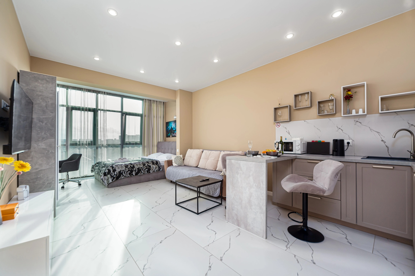 Апартаменты студия в ЖК Sky Skolkovo 6