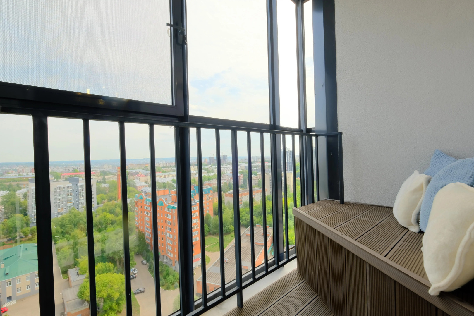 Апартаменты ЭКО на 20 Этаже в Доме с Парком на Крыше