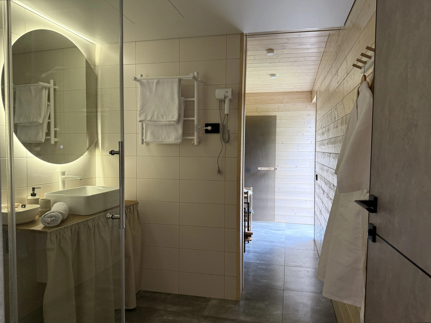 Частный дом Уютный А-фрейм Поле с баней и чаном