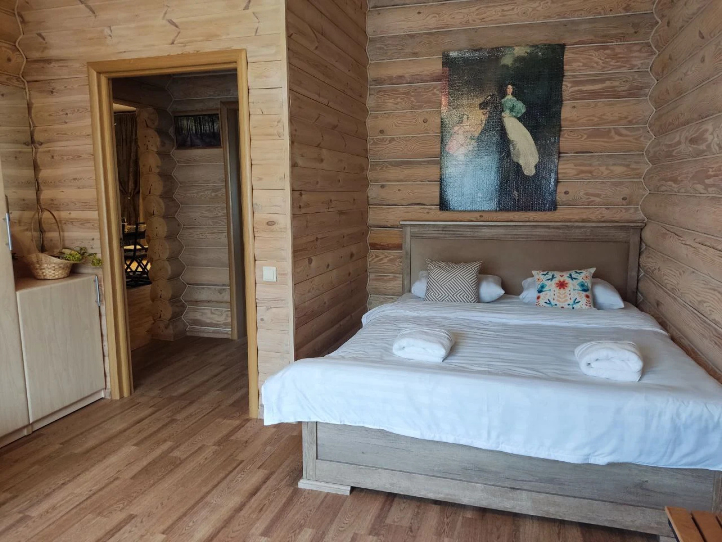 Шале Бревенчатый дом АБЗАКОВО