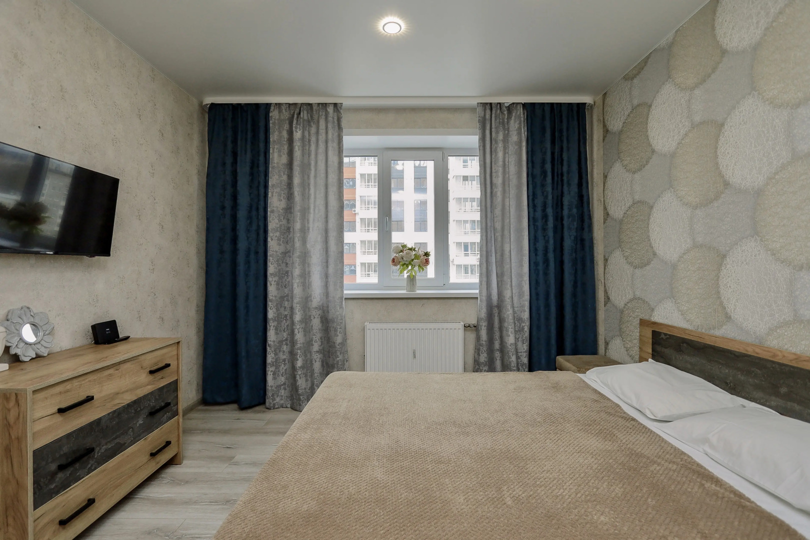 Двухкомнатные Апартаменты Просторный Рай