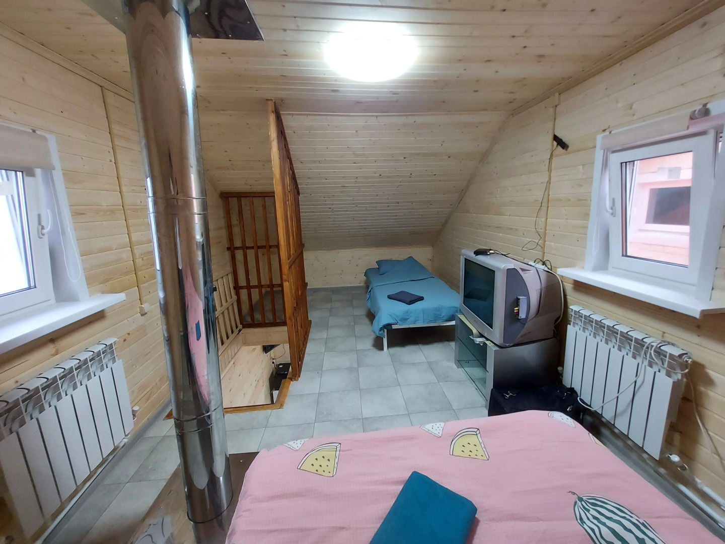 Частный дом Новейший с баней  на дровах недалеко от центра