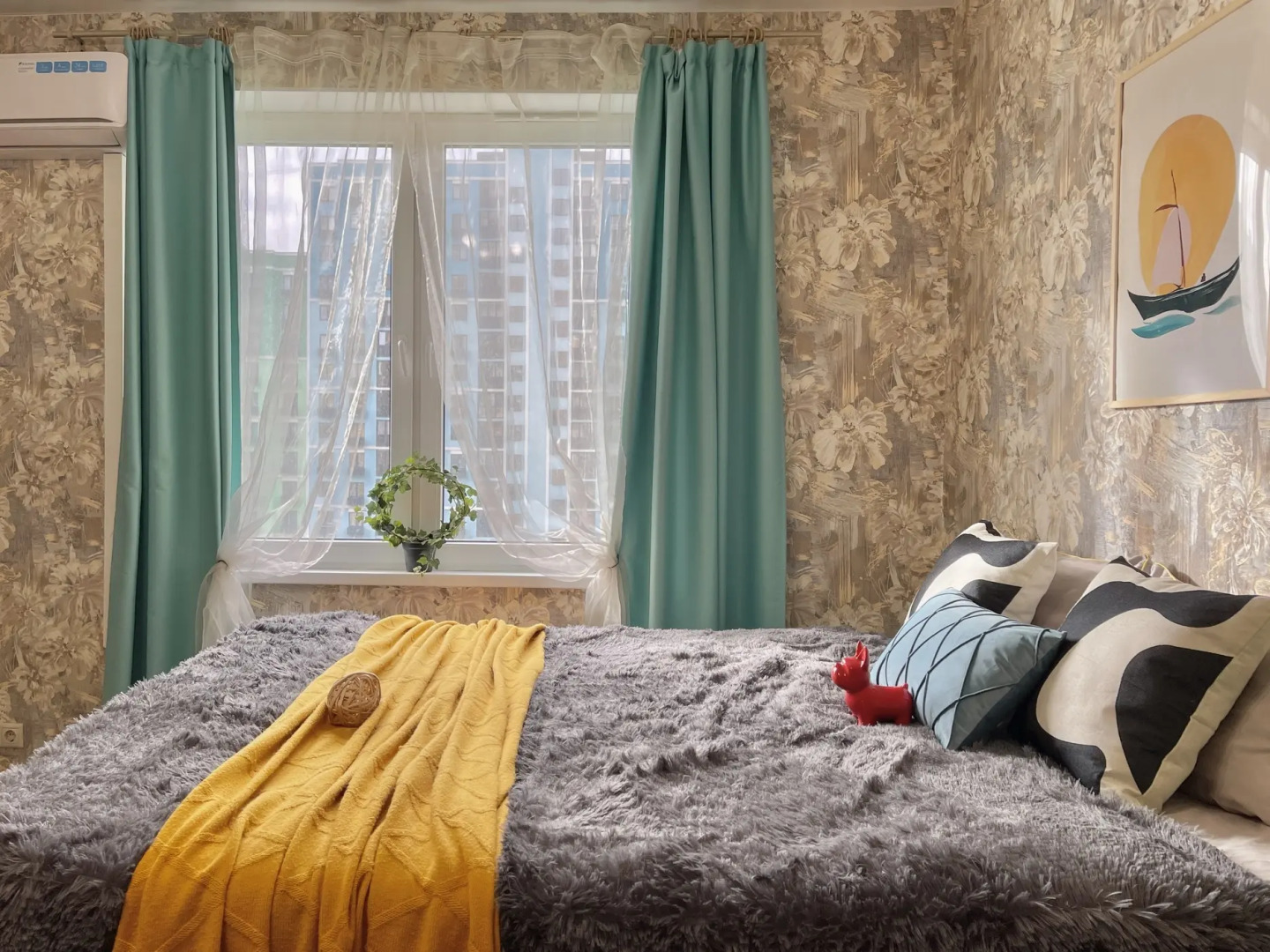 Просторная квартира Sunmarine  на метро Солнцево