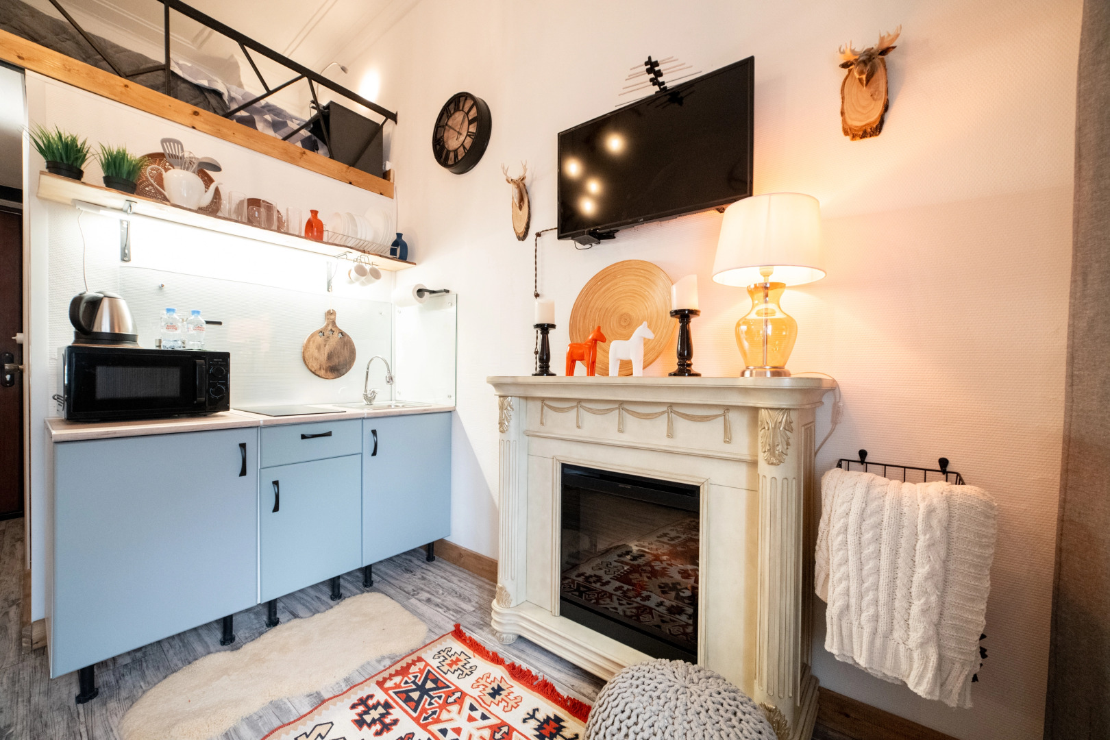 Квартира Студия Охотничий домик  в Центре Красноярска