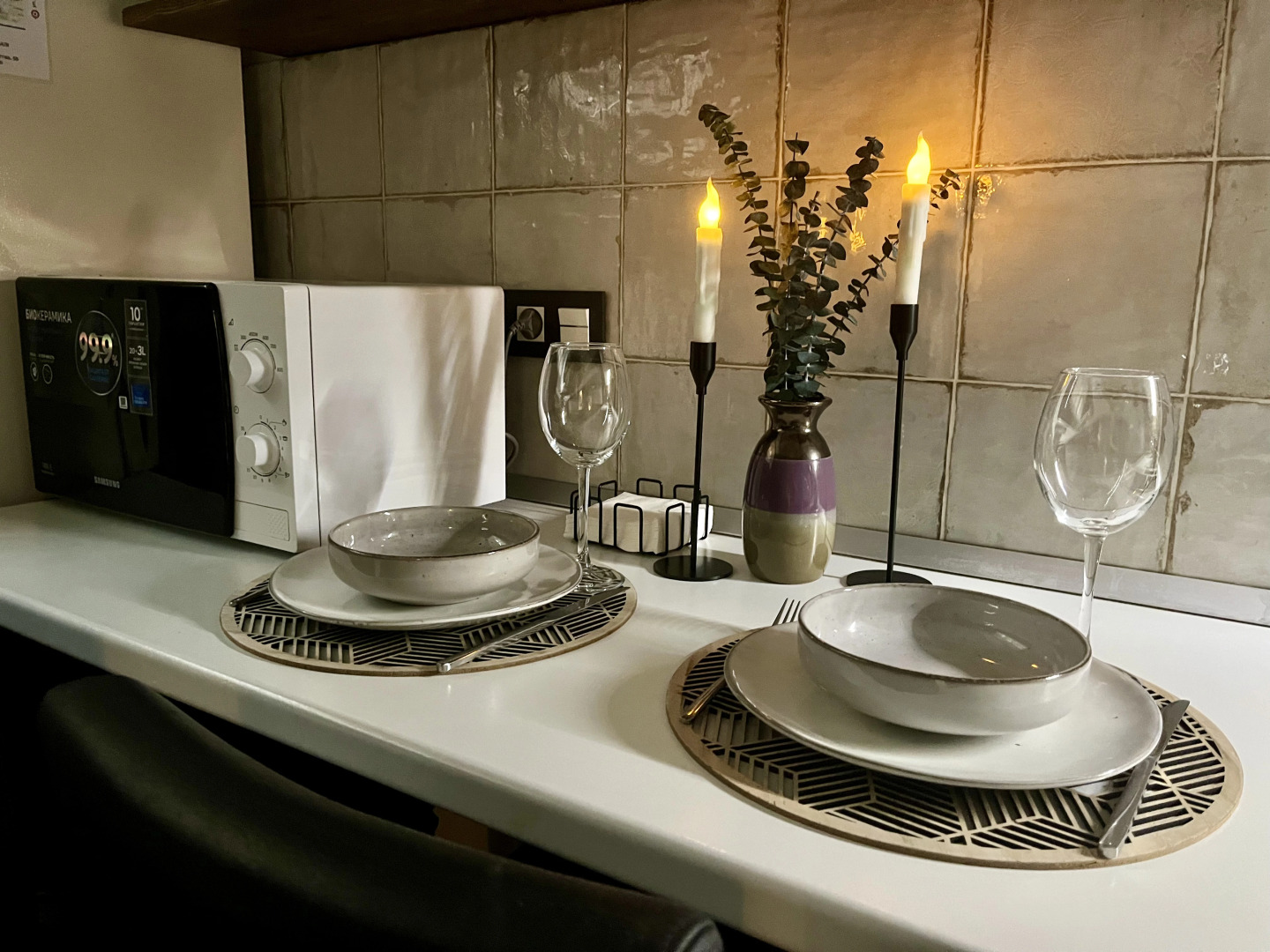 Апартаменты с проектором на Петрозаводской 85/75