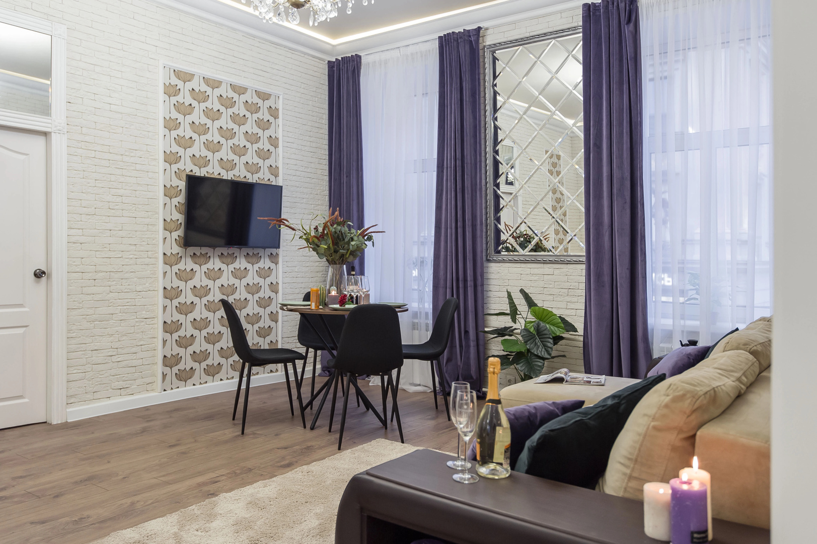 Квартира GM Apartments Стильная Двушка на Арбате