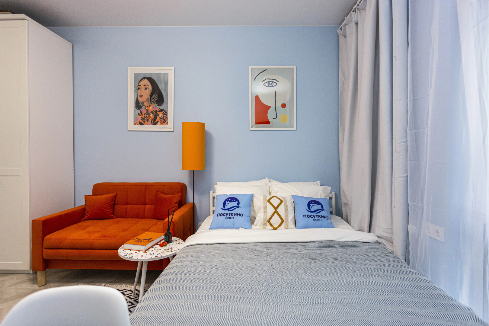 Квартира Шикарнaя Уютнaя Студия в ЖК Пpокшинo в 15 Минутах Езды от Аэропорта Внуково