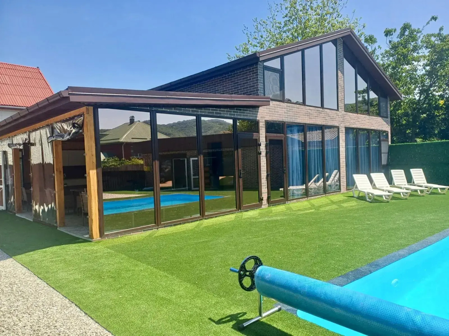 Частный Дом у Реки Шапсухо Тенгинка