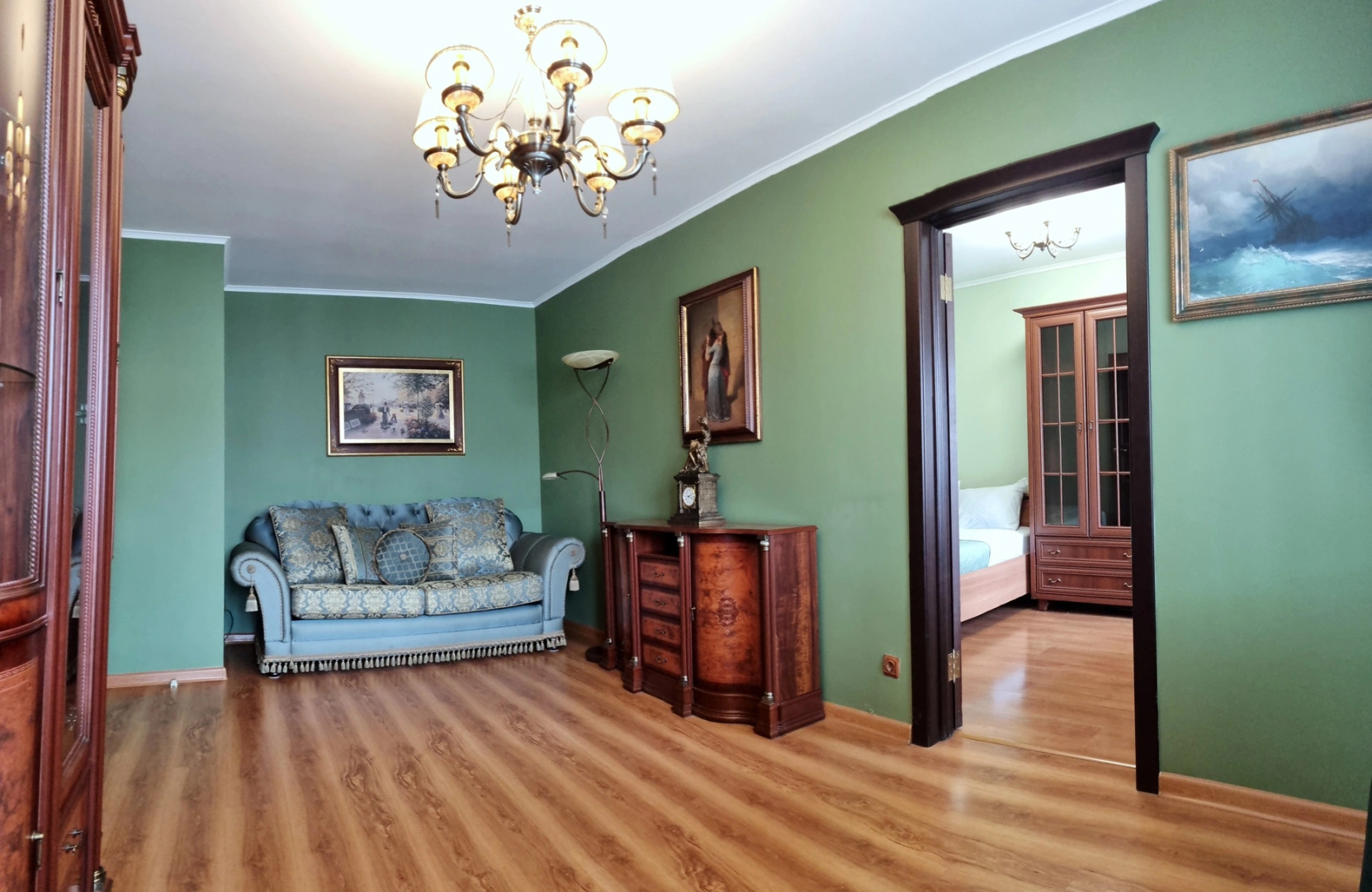 Апартаменты 2х Комнатная Квартира в Английском Стиле