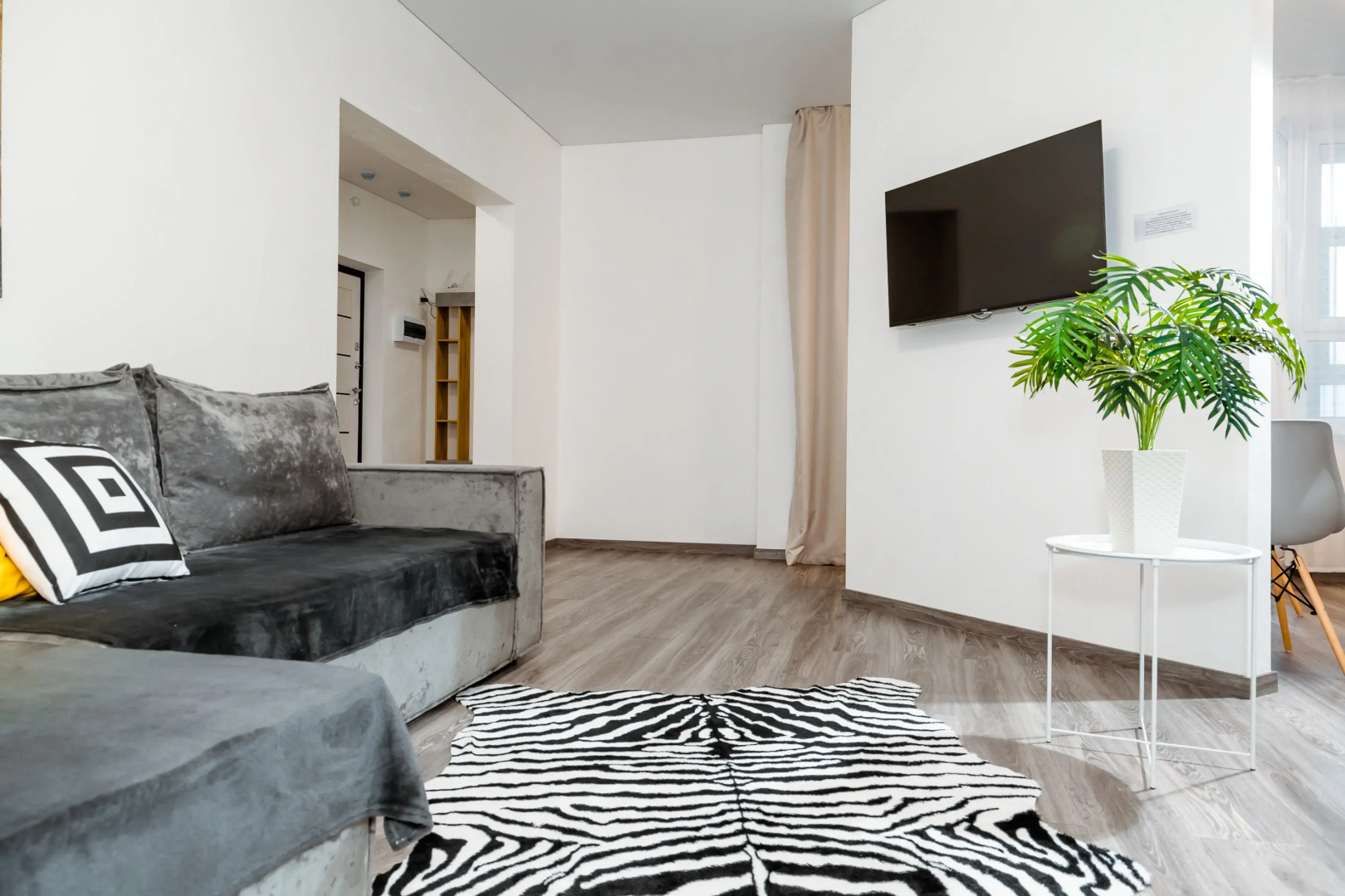 Квартира Просторная и светлая с видом на море