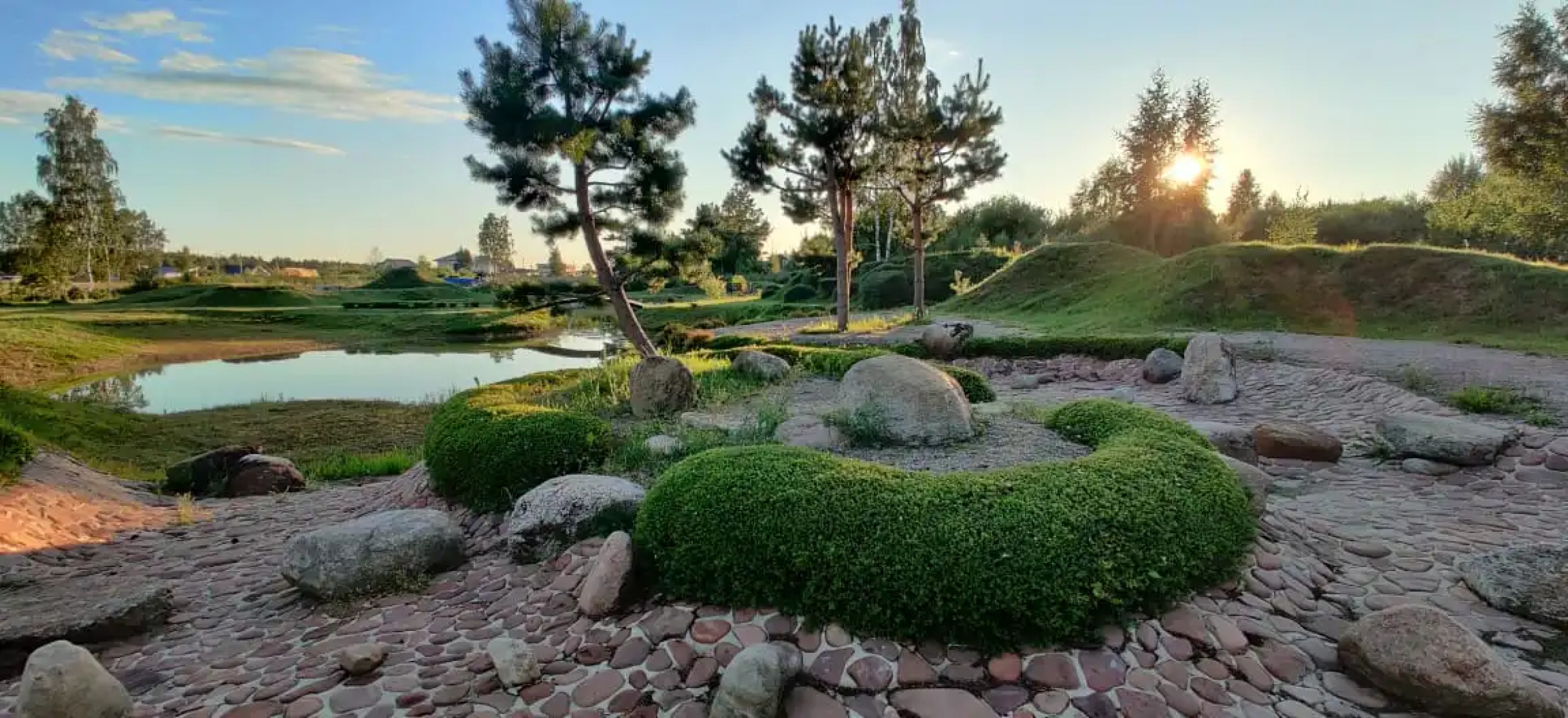 Шале с видом на сад