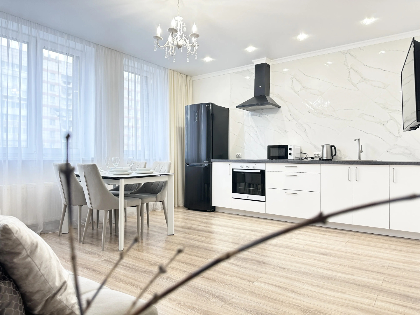 Квартира Премьер Апарт в ЖК бизнес класса Премьер