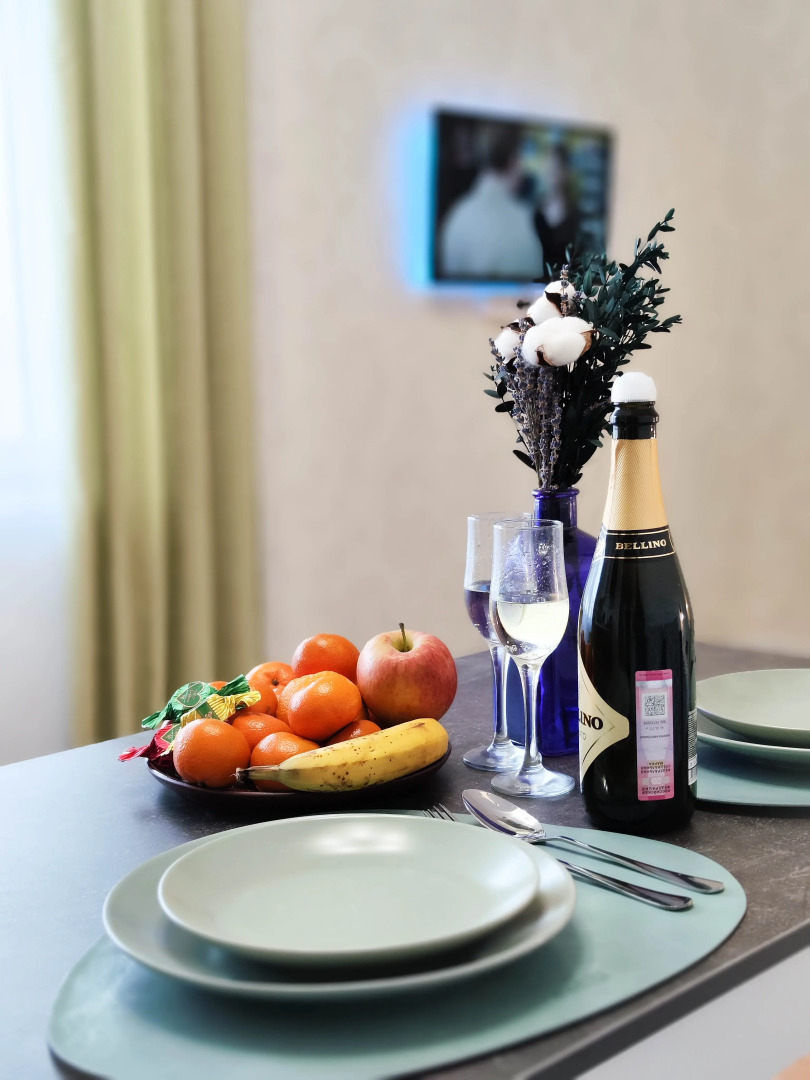 Апартаменты Волны Моря с балконом