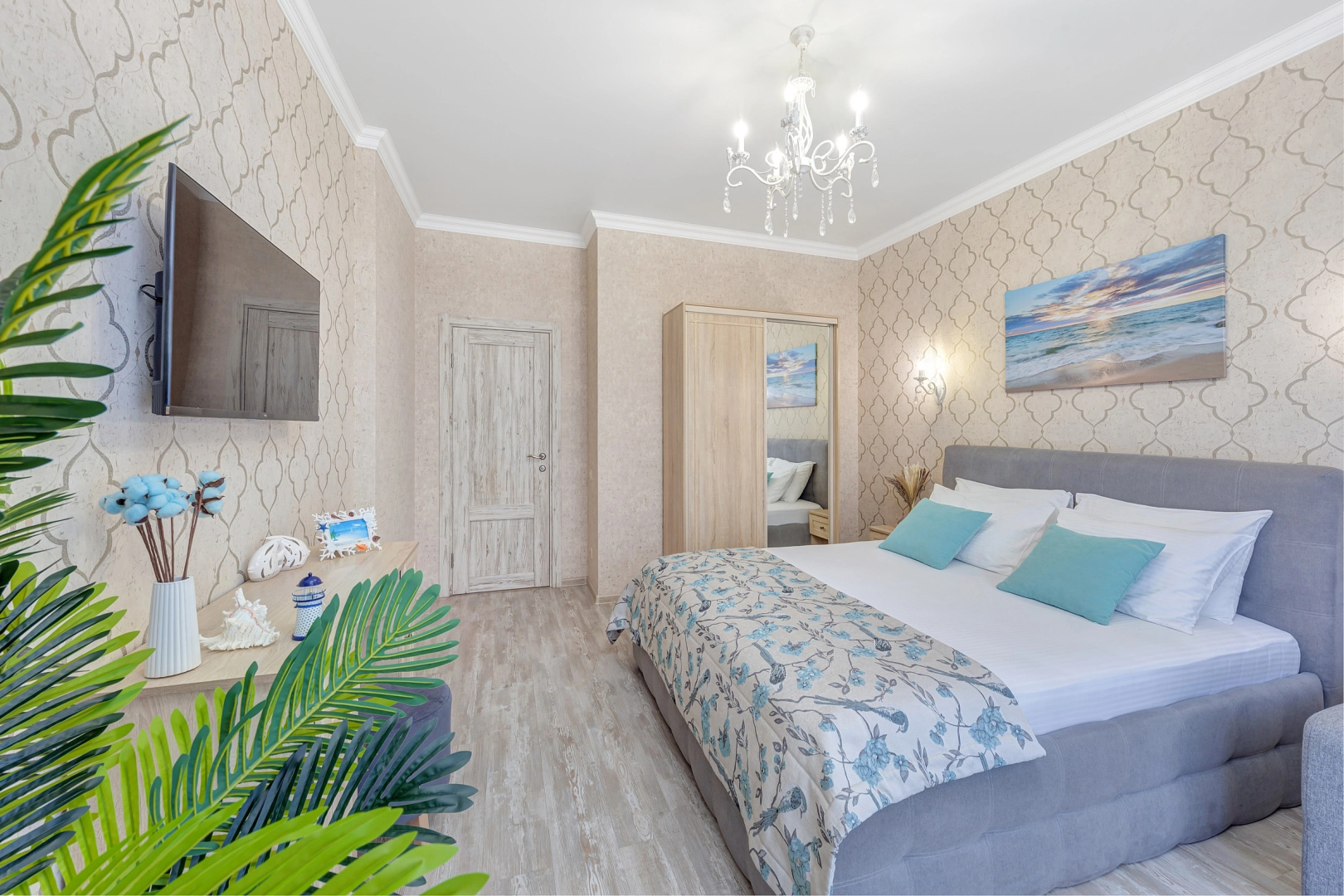 Апартаменты с балконом и видом на горы Sea Breeze & SPA