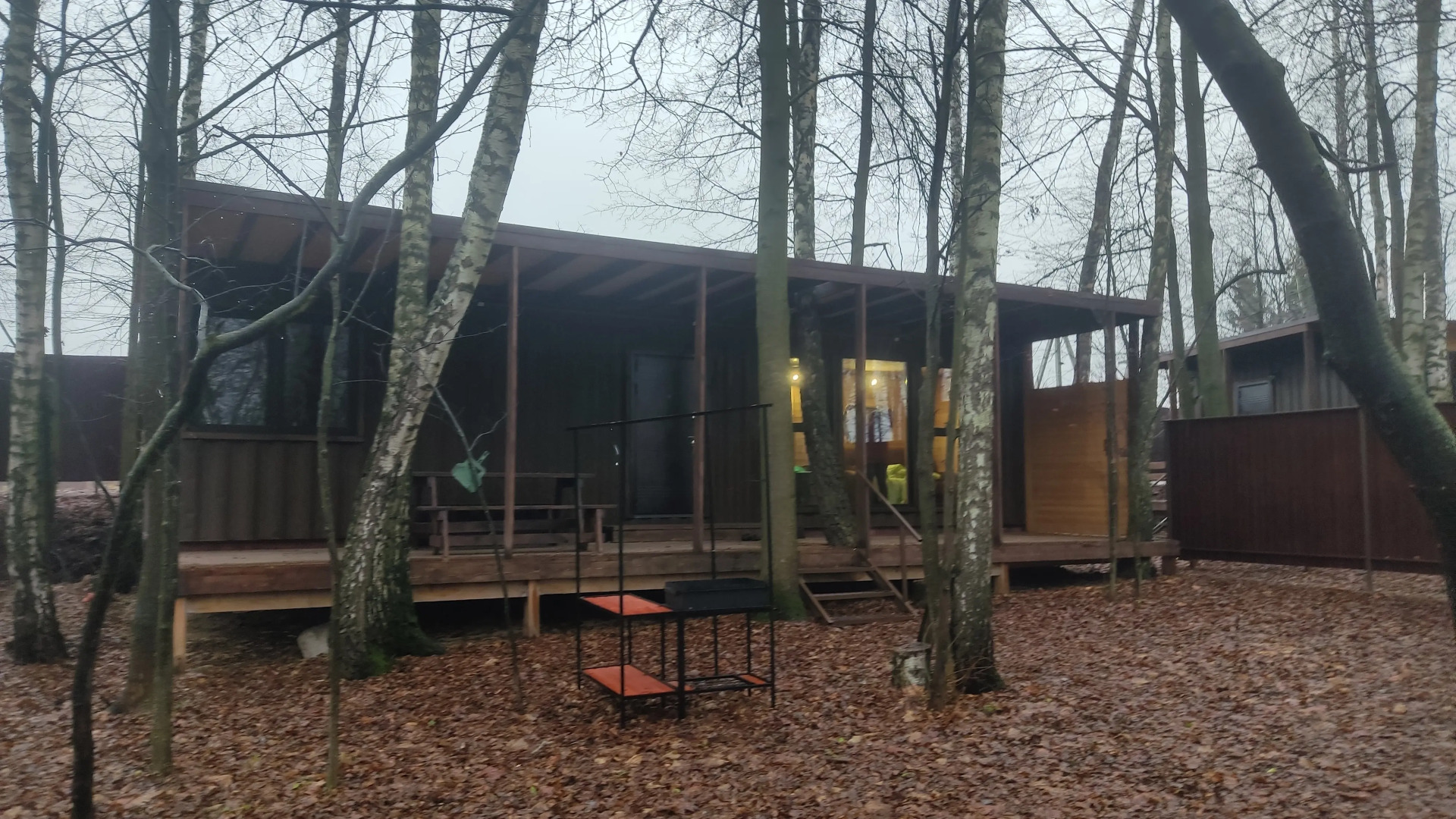 Частный дом Уютный в лесу