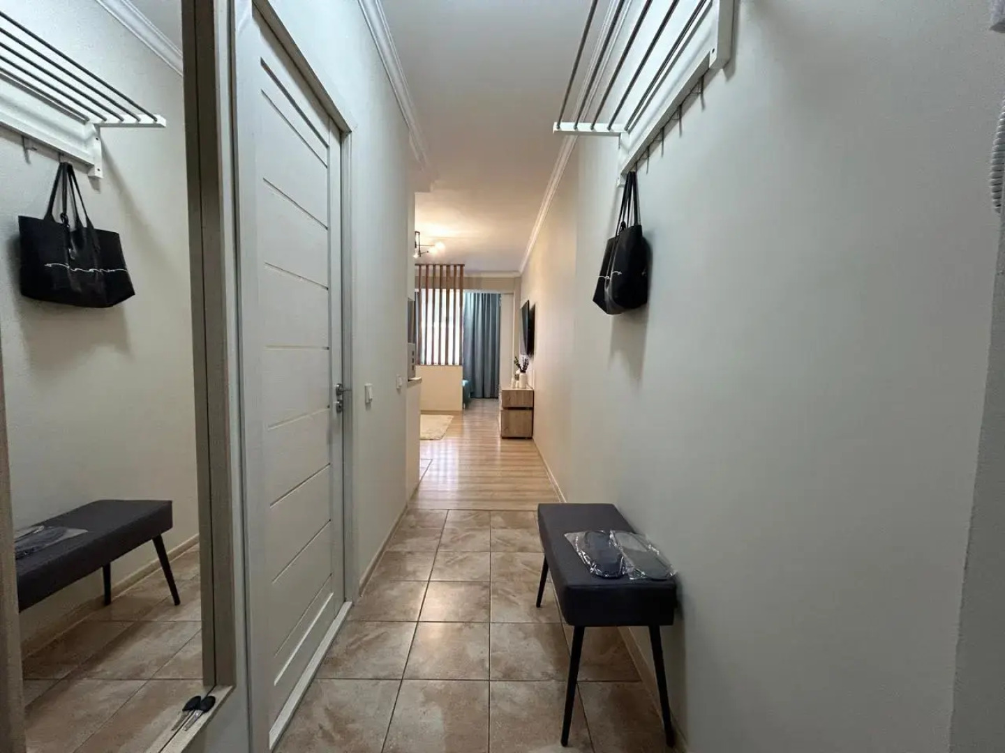 Апартаменты Студия Алма с  прекрасным видом на город