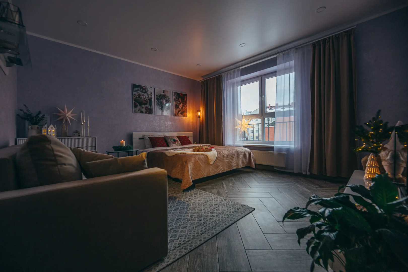 Апартаменты на Рыбной Деревне в Новом доме