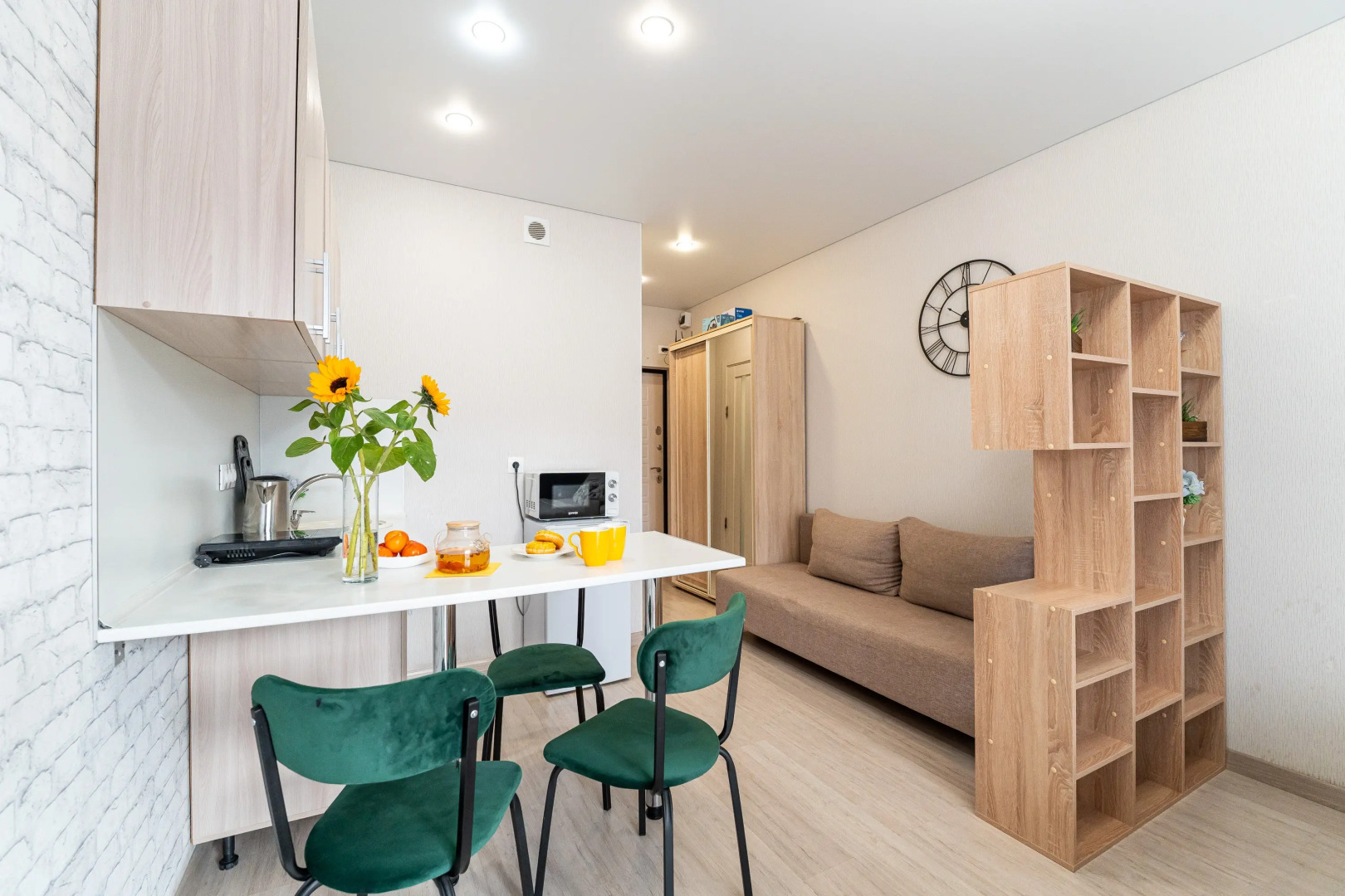 Апартаменты студия с видом на море в Мысхако от LetoApart