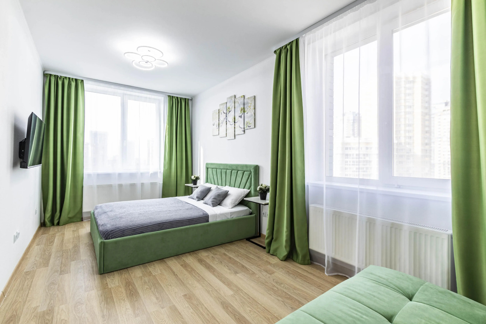 Квартира 3-комнатная в ЖК Нескучный сад