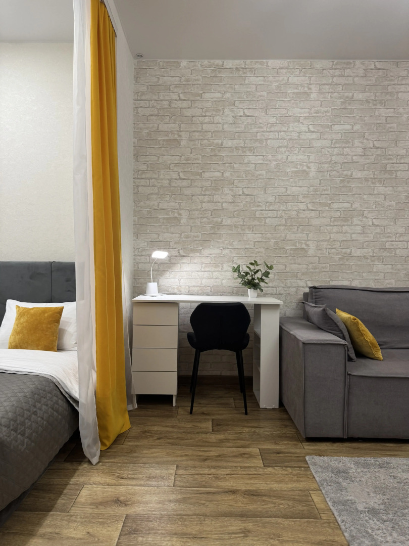 Квартиры "Пижама": 1-к «Охра» на Набережной