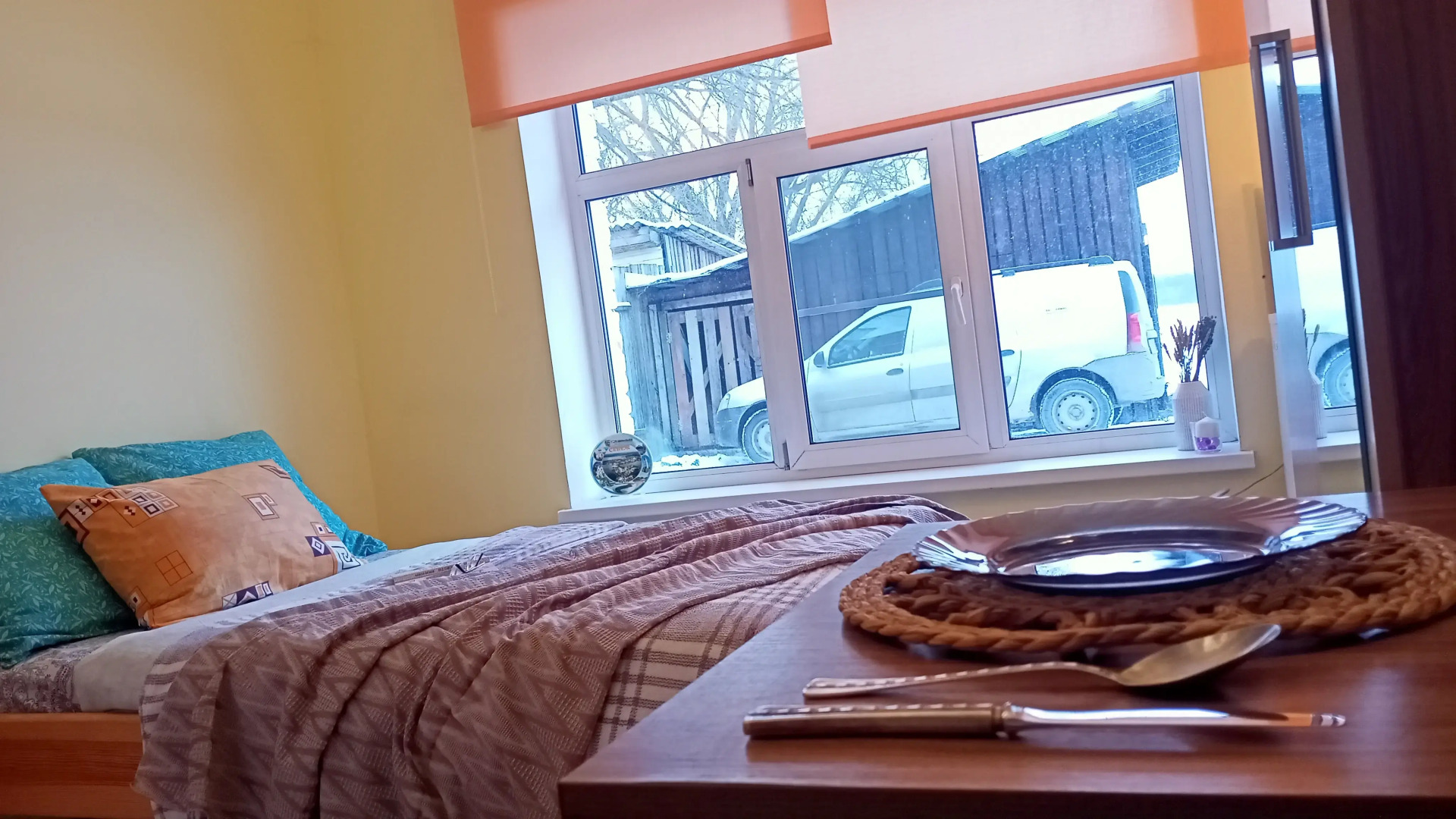 Квартира Студия на Берегу Озера с Лебедями