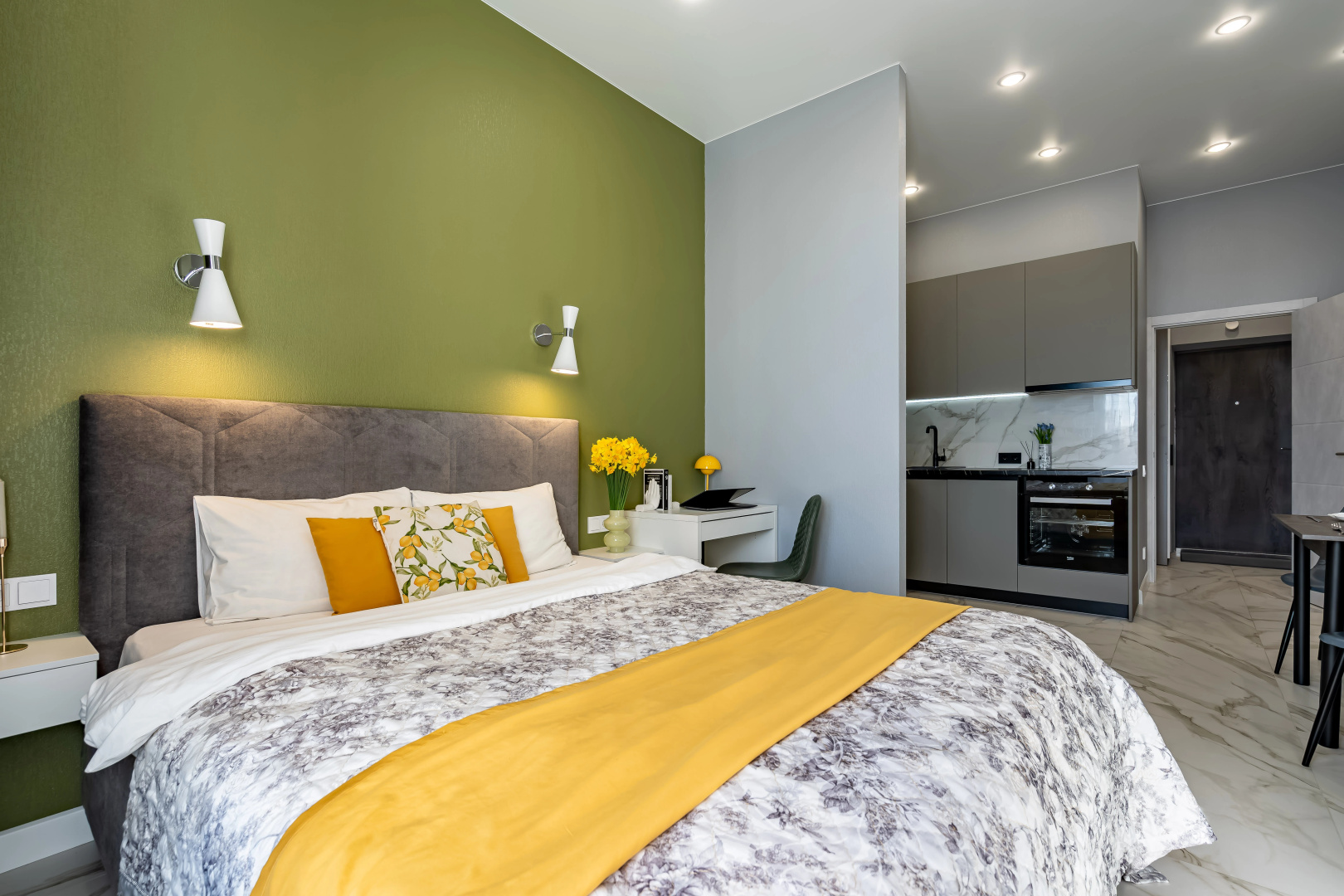 Квартира GreenGrey Studio