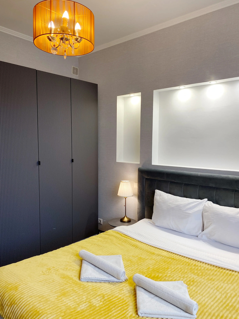 Апартаменты у Пушкинской и видом на Тверскую улицу