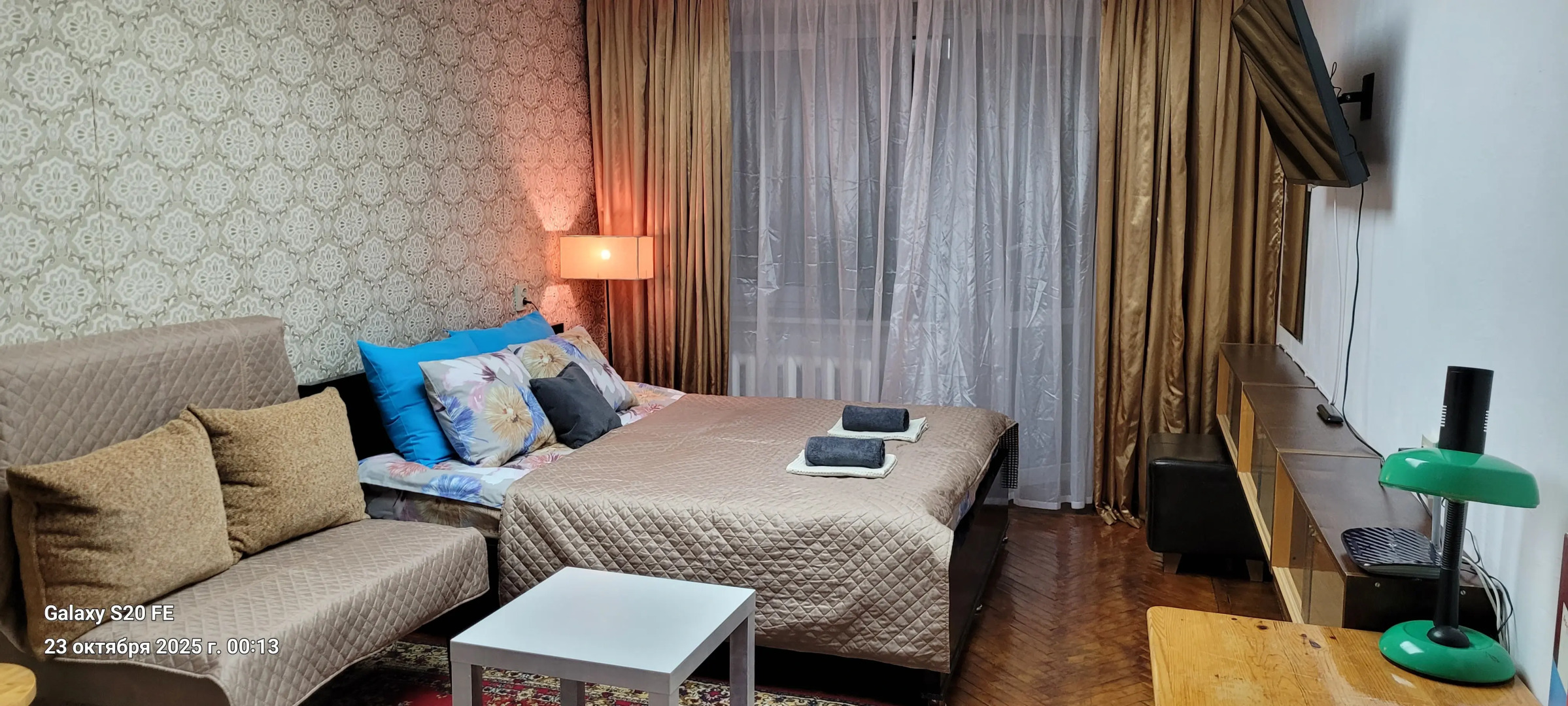 Квартира светлая уютная с панорамным видом