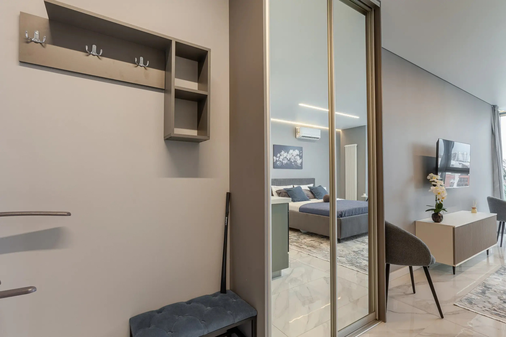 Квартира Nebo - Новая Студия в ЖК Галактика Центр Города