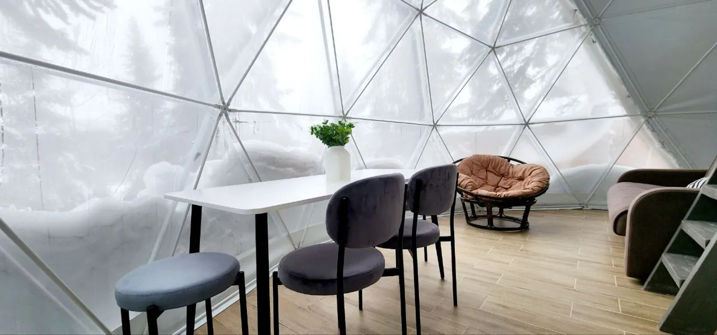 Шале Sasha Gesh, Купольный дом в Шерегеше, Рябиновая 53