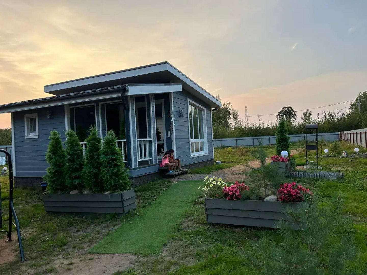 Частный дом Дом студия в Кобоне