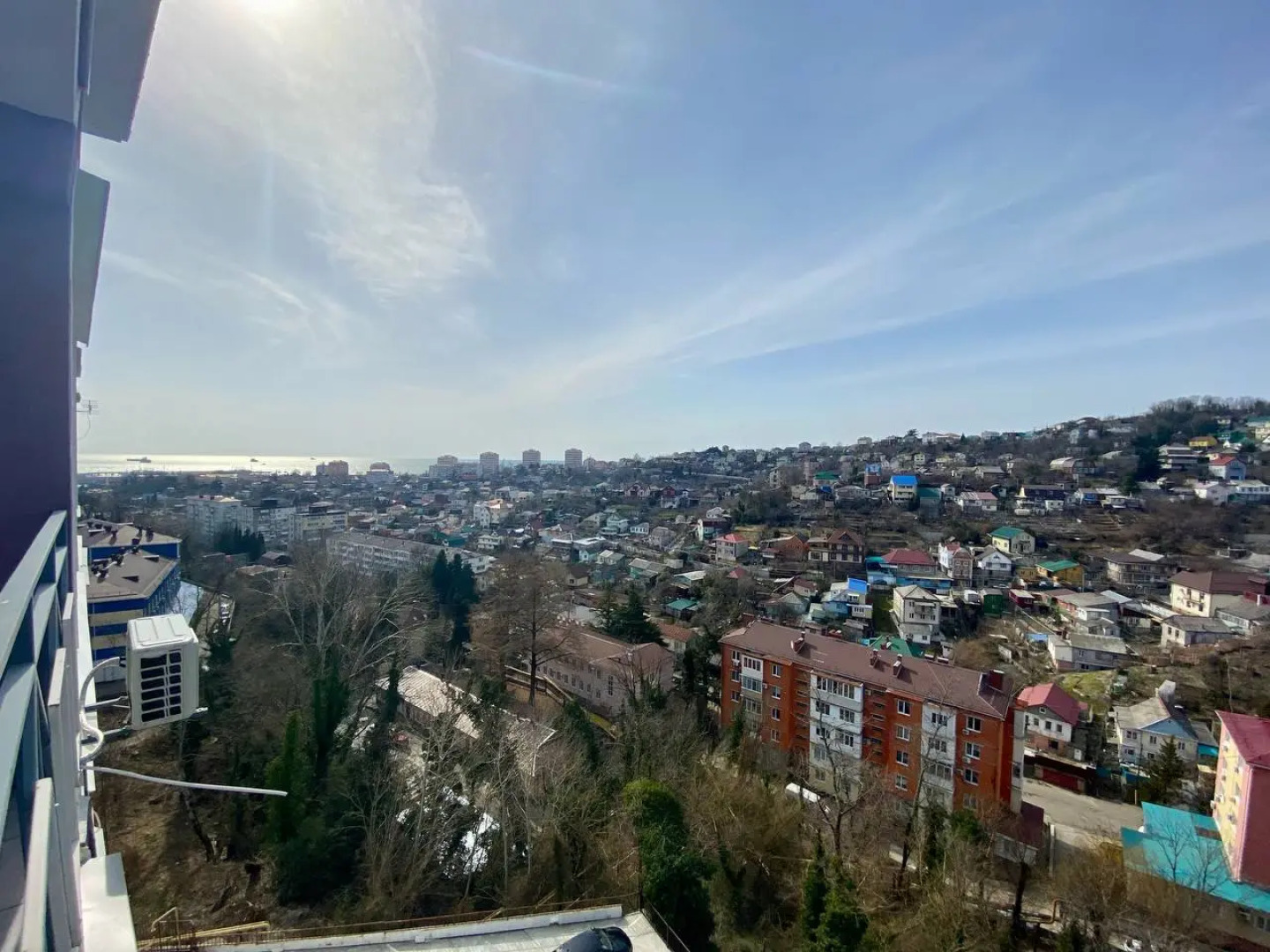 Апартаменты с Балконом и Видом на Море